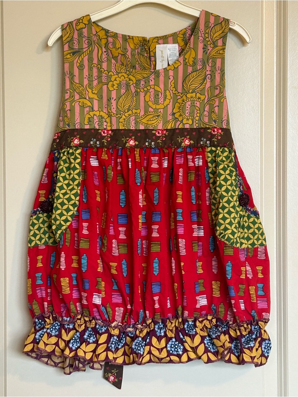 Sz14 Matilda Jane Paint by Numbers Shasta Bubble Top
